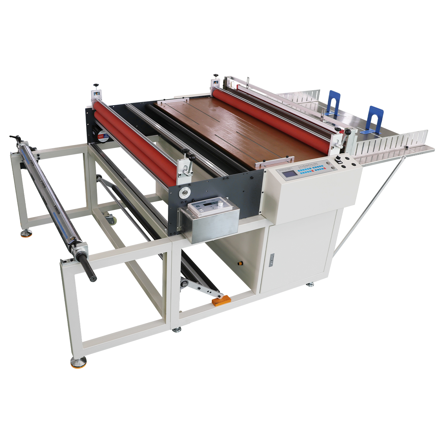 New Design Wrapping Paper/Non-woven Fabric/PET Film Roll To Sheet Unwinding Cutting Machine for Packaging & Printing