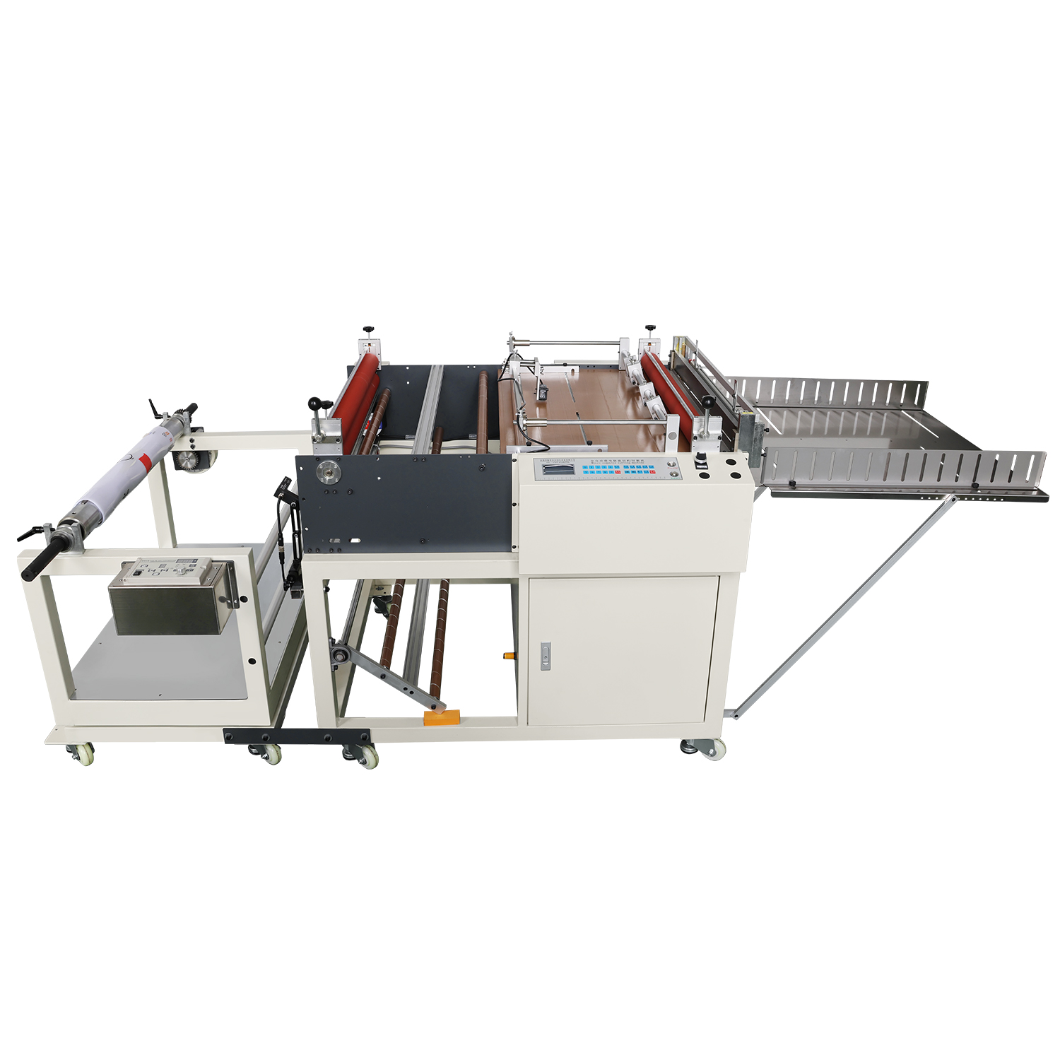 Automatic Web Guiding Roll To Sheet Horizontal & Vertical Cutting Machine