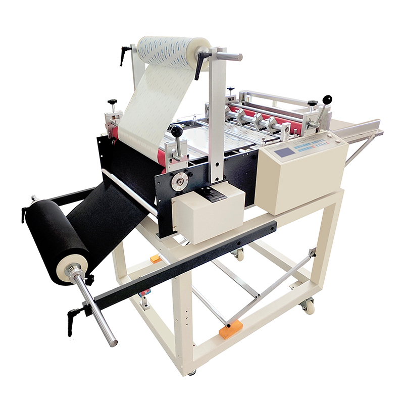 High Quality Release Paper/Label Roll To Sheet Cutting Machine with Laminator