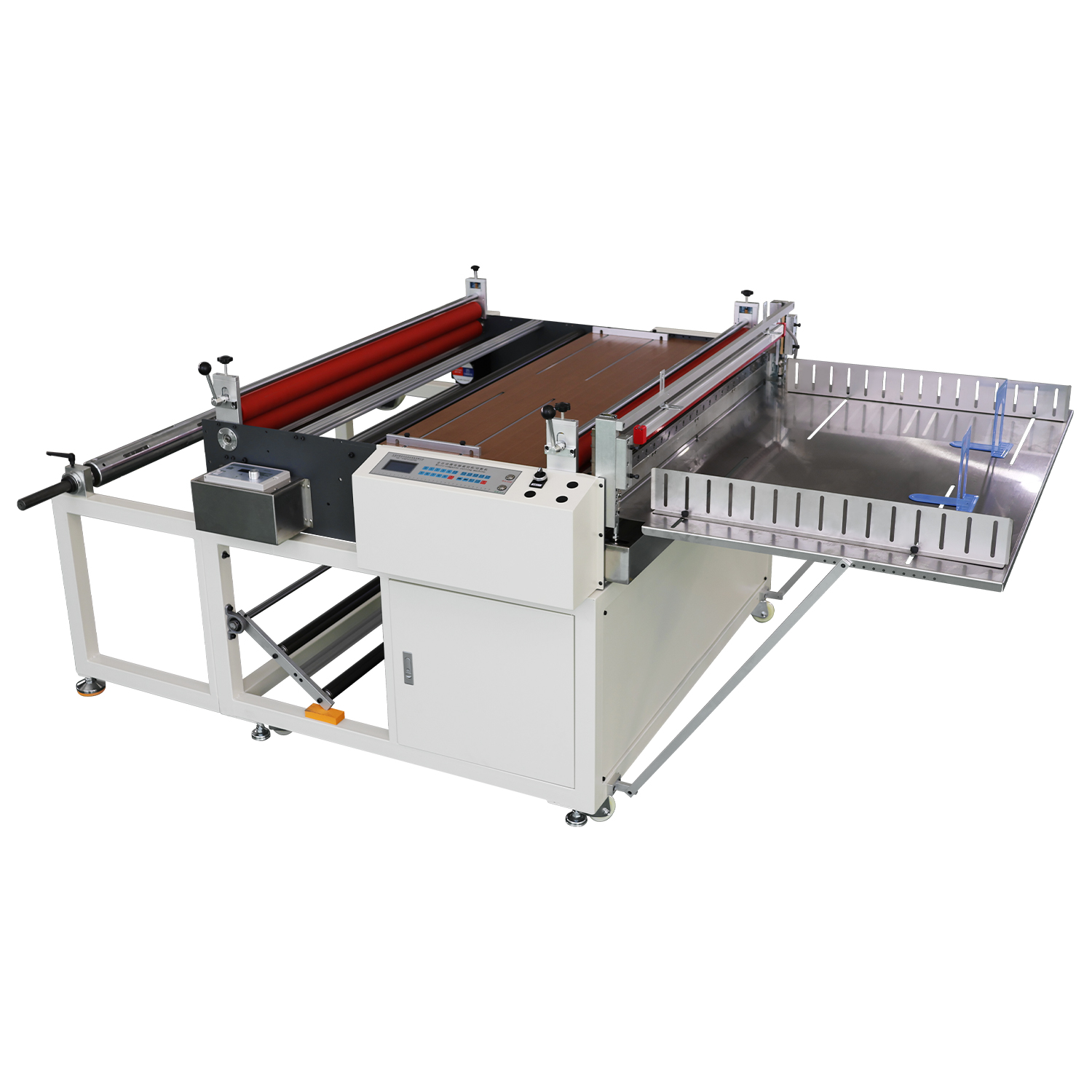 New Design Wrapping Paper/Non-woven Fabric/PET Film Roll To Sheet Unwinding Cutting Machine for Packaging & Printing