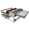 1600mm Industrial Wrapping Paper/Plastic Fillm/Non-woven Fabric Roll To Sheet Unwinding Cutting Machine