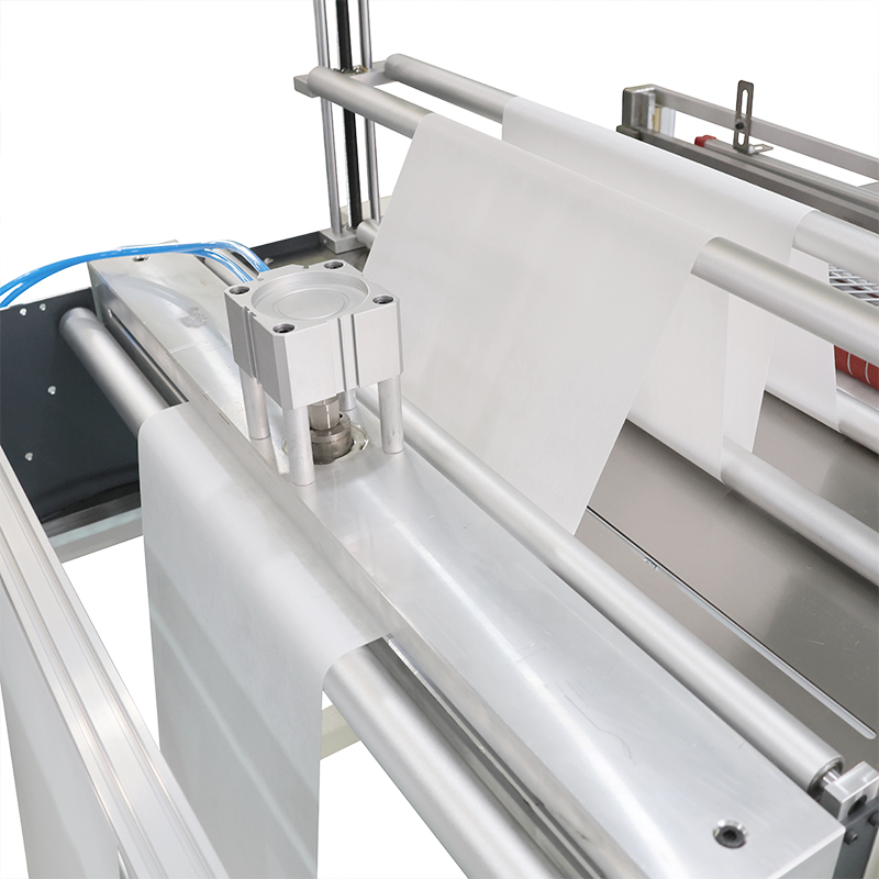 Fully Automatic Non-woven Fabric Roll To Sheet Hole Pneumatic Punching Cutting Machine