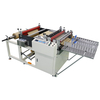 Round Slitting Blades Roll To Sheet Unwinding Cutting Machine for Soft Material