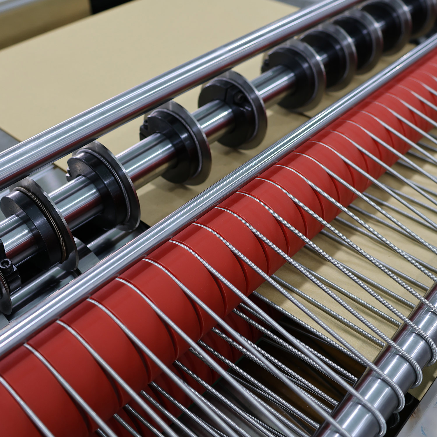Round Slitting Blades Roll To Sheet Unwinding Cutting Machine for Soft Material